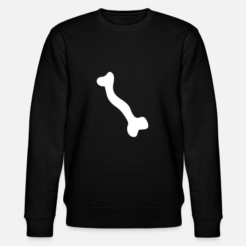 Bone skeleton - Stanley/Stella CHANGER Unisex Organic Sweatshirt - black