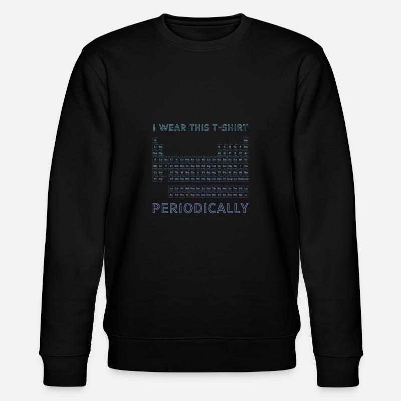periodiske system - Stanley/Stella økologisk unisex-sweatshirt CHANGER  - sort
