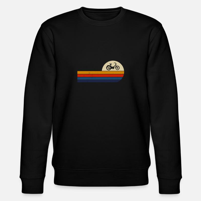Mobylette Mofa Mofa MofaPower Retro - Sweat bio CHANGER Stanley/Stella Unisexe - noir