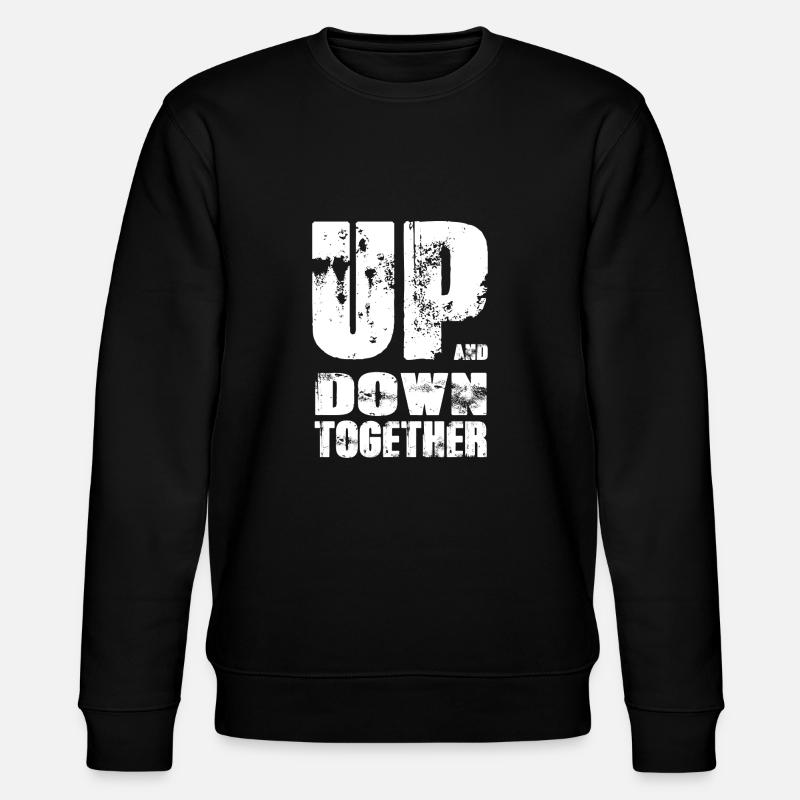 Up & down together - Sweat bio CHANGER Stanley/Stella Unisexe - noir