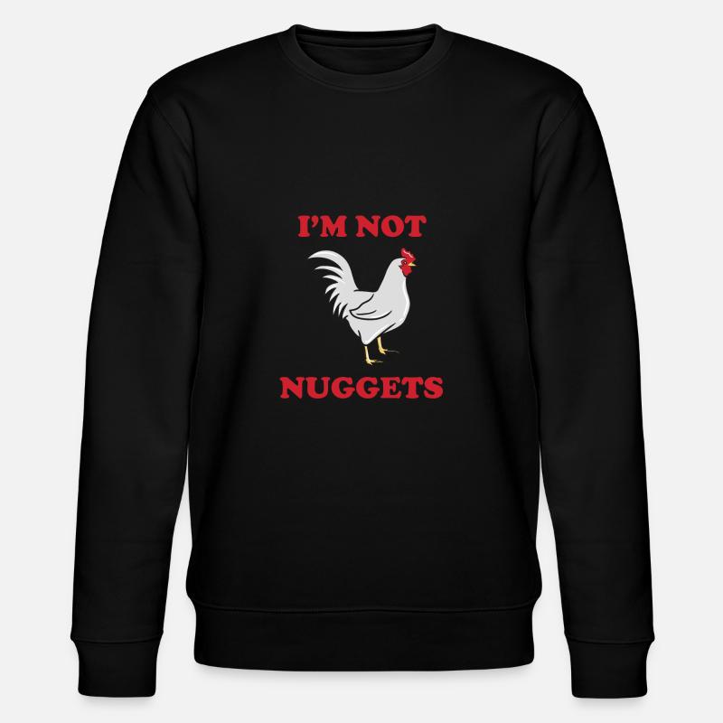 Hahn Tierschutz - Stanley/Stella Unisex Bio-Sweatshirt CHANGER  - Schwarz