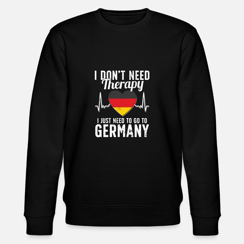Germany flag I German Souvenirs - Stanley/Stella Unisex Bio-Sweatshirt CHANGER  - Schwarz