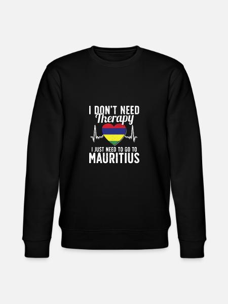 Mauritius flag I Mauritius Souvenirs - Stanley/Stella CHANGER Unisex Organic Sweatshirt - black
