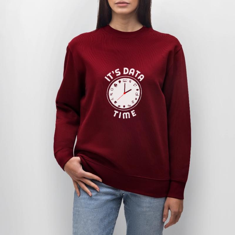 Data Engineering Data Analytics It's Data Time Stanley/Stella CHANGER Unisex Organic Sweatshirt