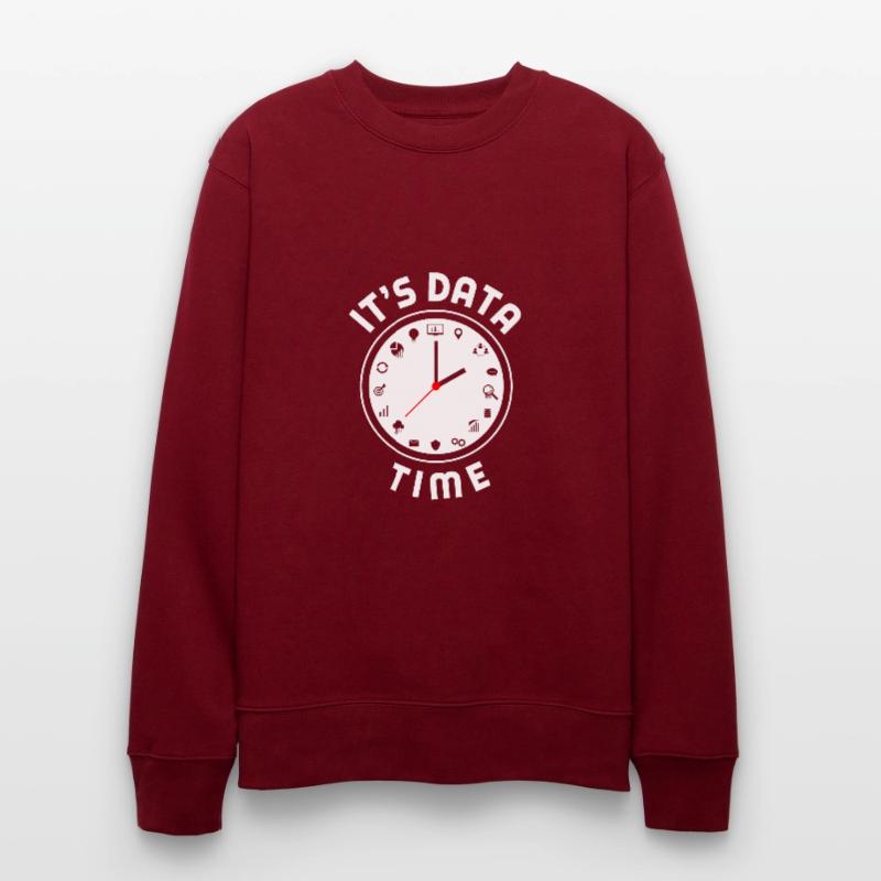 Data Engineering Data Analytics It's Data Time Stanley/Stella CHANGER Unisex Organic Sweatshirt