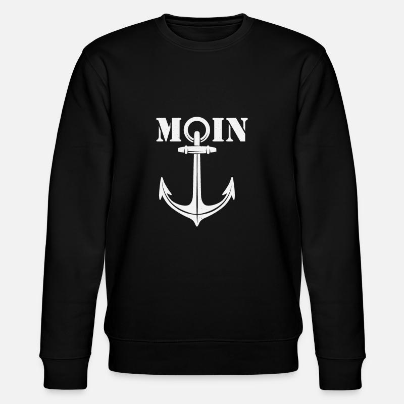 Moin Anker Retro - Sweat bio CHANGER Stanley/Stella Unisexe - noir