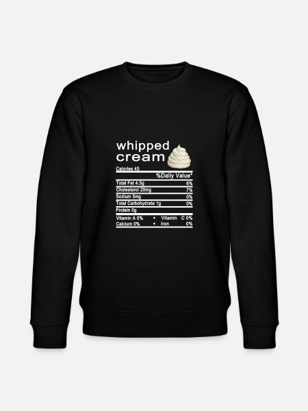 crème fouettée - Sweat bio CHANGER Stanley/Stella Unisexe - noir