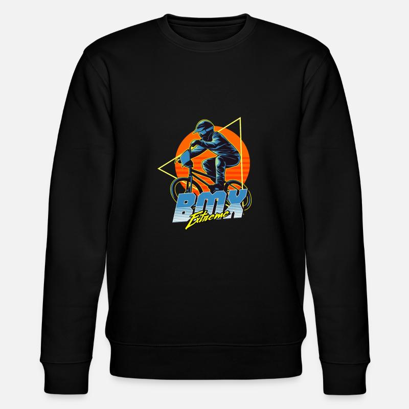 Extremer BMX - Stanley/Stella Unisex Bio-Sweatshirt CHANGER  - Schwarz