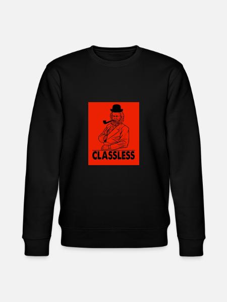 Karl Marx Classless - Stanley/Stella Unisex Bio-Sweatshirt CHANGER  - Schwarz