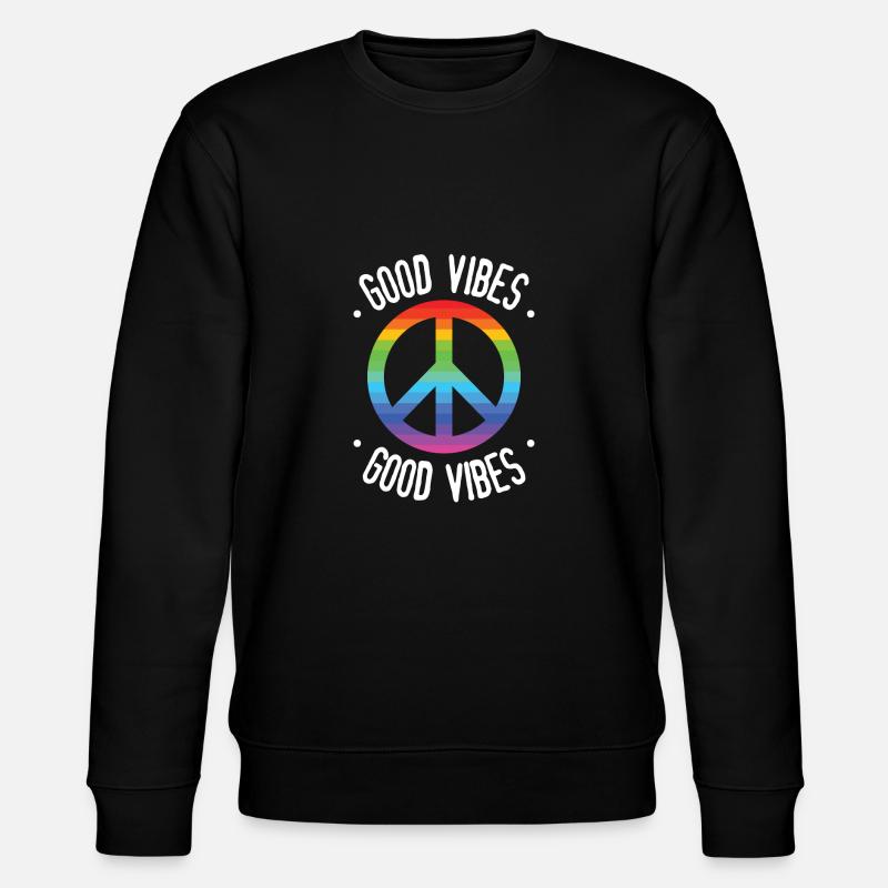 Good Vibes - Sweat bio CHANGER Stanley/Stella Unisexe - noir