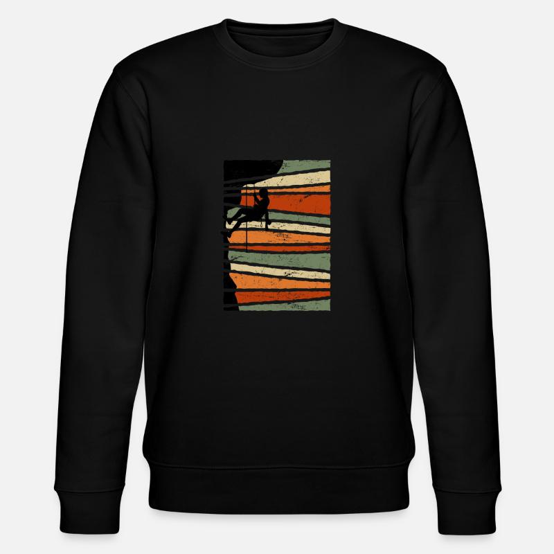 Alpinisme Alpinisme Escalade - Sweat bio CHANGER Stanley/Stella Unisexe - noir