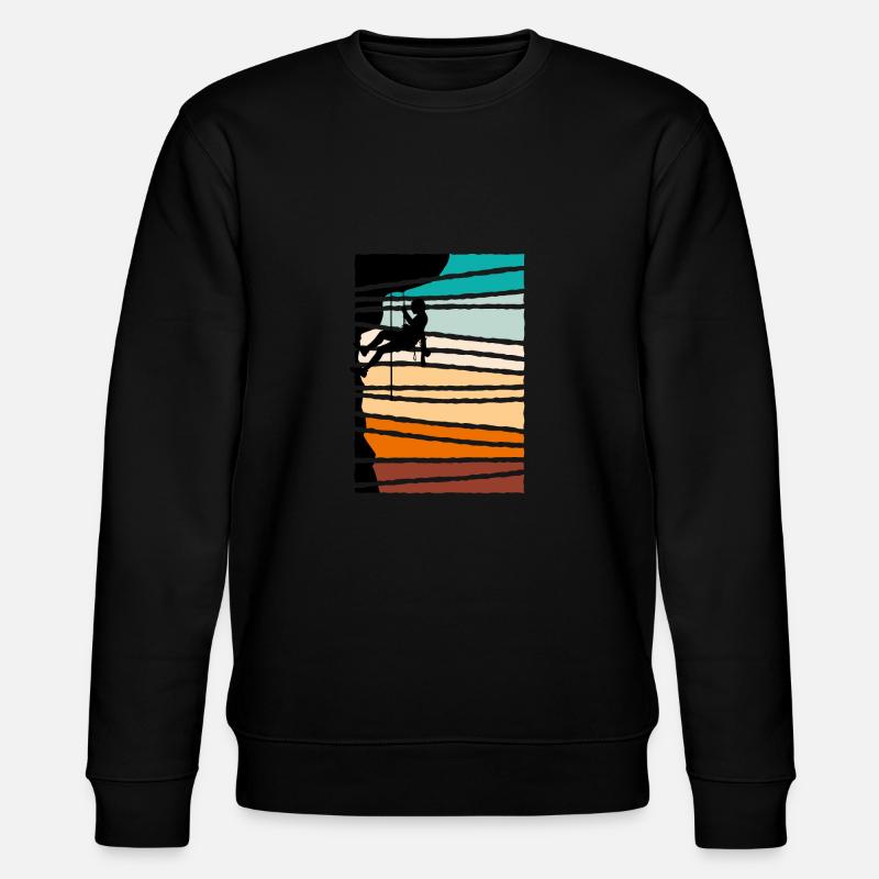 Escalade escalade alpine - Sweat bio CHANGER Stanley/Stella Unisexe - noir
