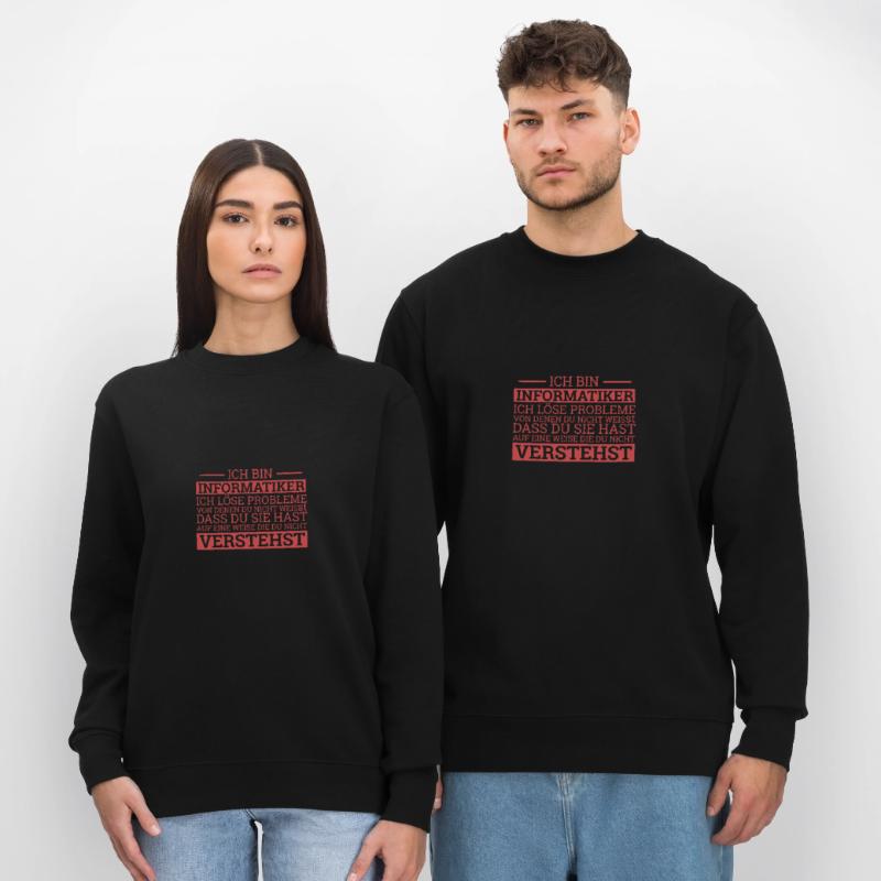 "Computer Scientist Solve Problems | Computer Science" Stanley/Stella CHANGER Unisex Organic Sweatshirt