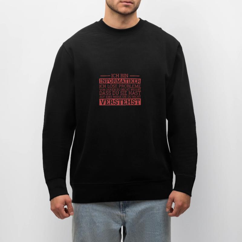 "Computer Scientist Solve Problems | Computer Science" Stanley/Stella CHANGER Unisex Organic Sweatshirt
