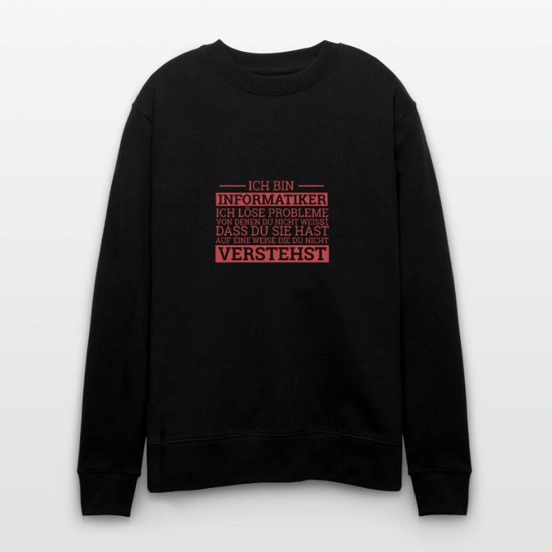 "Computer Scientist Solve Problems | Computer Science" Stanley/Stella CHANGER Unisex Organic Sweatshirt