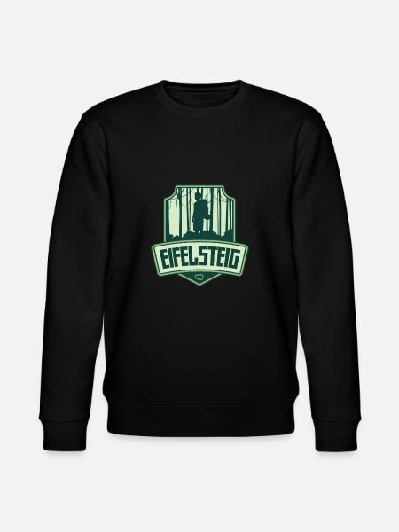 Eifelsteig - Deutschland - Stanley/Stella Unisex Bio-Sweatshirt CHANGER  - Schwarz