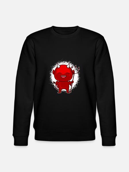Piccolo Diavolo Satana Anticristo - Felpa ecologica unisex CHANGER di Stanley/Stella - nero