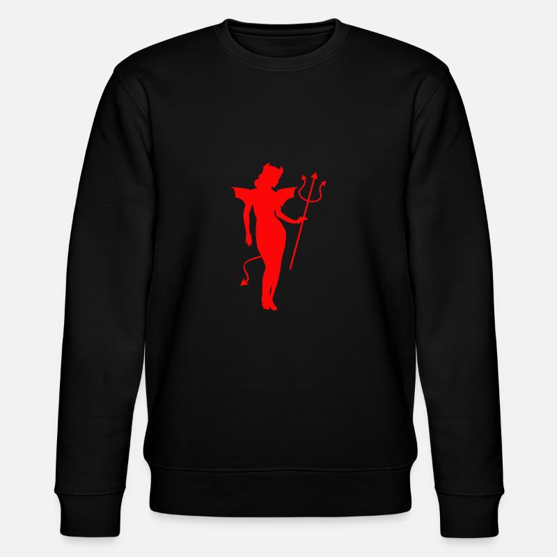 Satan Ange Diable Diable - Sweat bio CHANGER Stanley/Stella Unisexe - noir