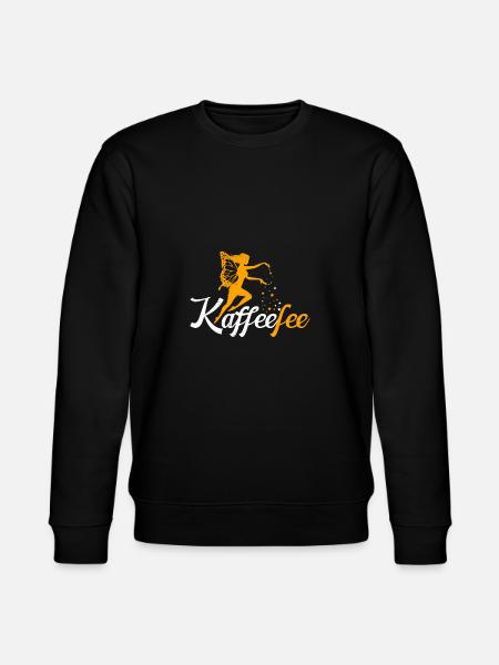 Kaffeefee Kaffee Fee Kaffee Trinker - Stanley/Stella Unisex Bio-Sweatshirt CHANGER  - Schwarz