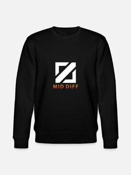 mid diff Tilter tilted gaming - Stanley/Stella Unisex Bio-Sweatshirt CHANGER  - Schwarz