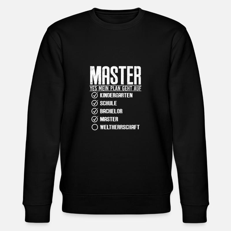 Master 2022 puis domination mondiale - Sweat bio CHANGER Stanley/Stella Unisexe - noir