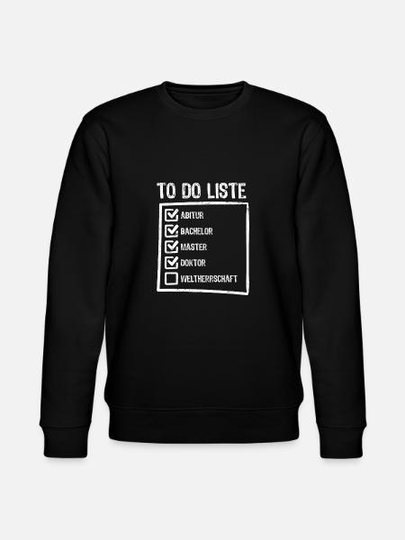 Tesis Doctoral Doctor Doctor - Sudadera ecológica unisex CHANGER de Stanley/Stella - negro
