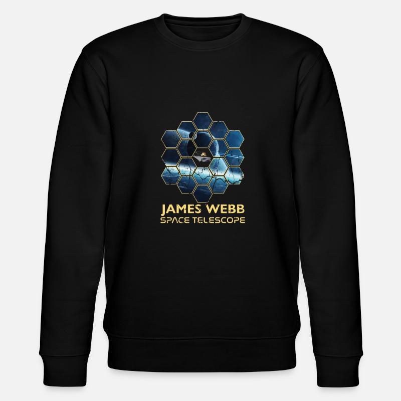 jwst Télescope spatial James Webb - Sweat bio CHANGER Stanley/Stella Unisexe - noir