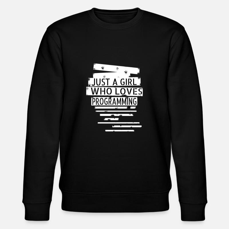 internet coding engineer - Stanley/Stella CHANGER Unisex Organic Sweatshirt - black