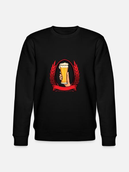 Beer Drinking - Stanley/Stella CHANGER Unisex Organic Sweatshirt - black