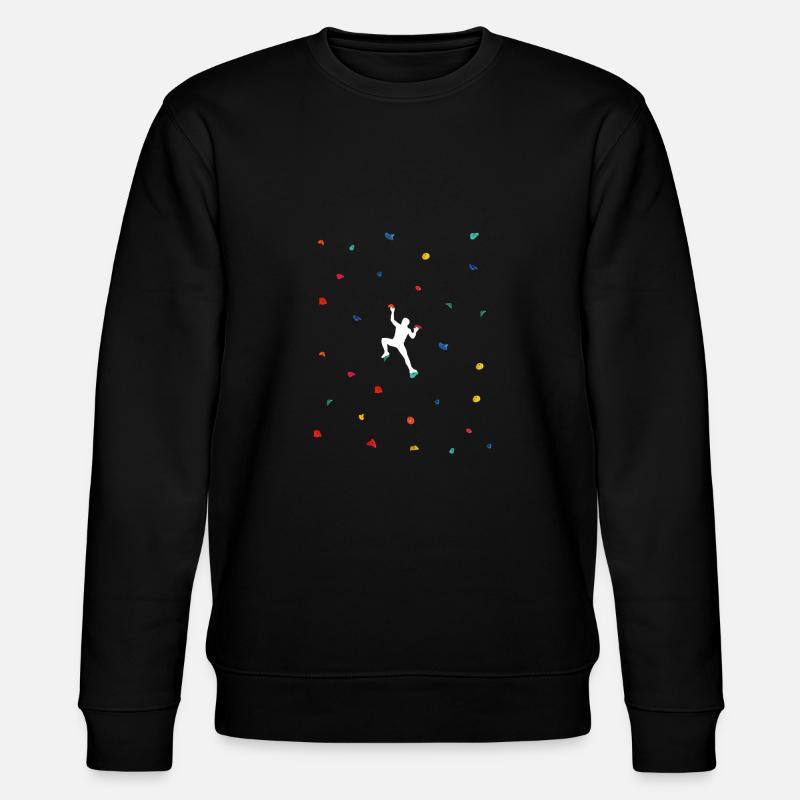 Escalade et bloc dans l’escalade - Sweat bio CHANGER Stanley/Stella Unisexe - noir