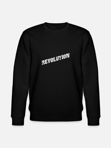 Revolution 001 - Stanley/Stella Unisex Bio-Sweatshirt CHANGER  - Schwarz