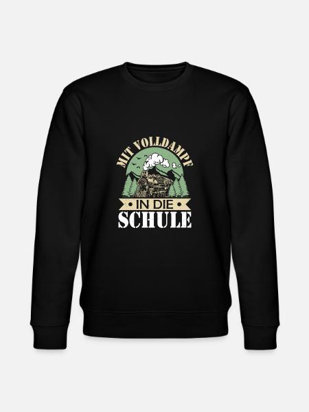 Einschulung - Stanley/Stella Unisex Bio-Sweatshirt CHANGER - Schwarz