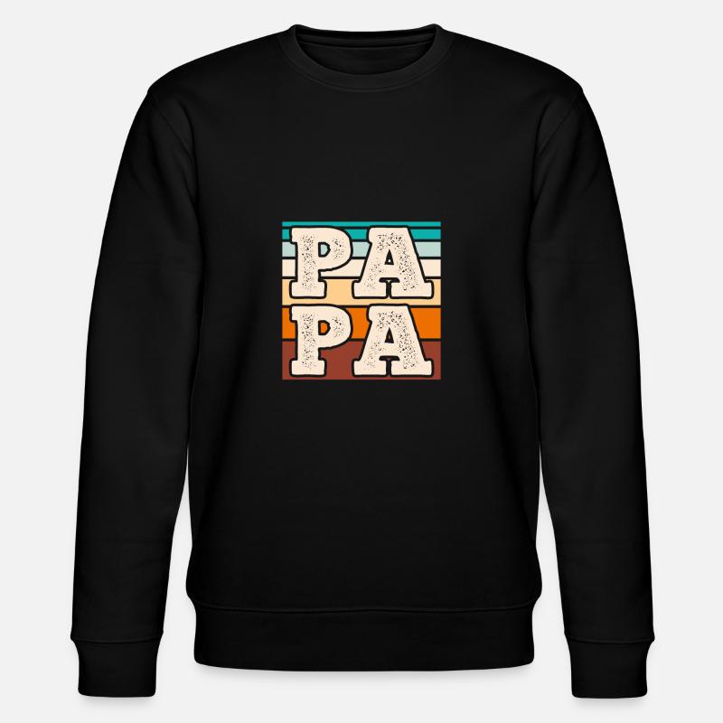 Dad - Stanley/Stella CHANGER Unisex Organic Sweatshirt - black