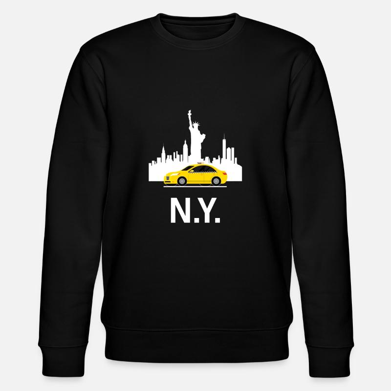 New York - Stanley/Stella Unisex Bio-Sweatshirt CHANGER  - Schwarz