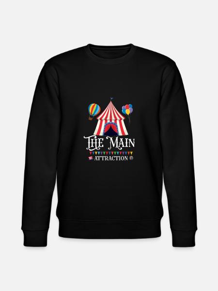 The Main Attraction - Stanley/Stella CHANGER Unisex Organic Sweatshirt - black