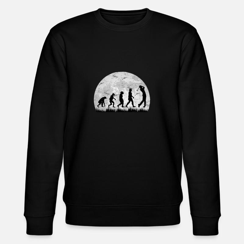 Golf Moon Golfeur Golfeur - Sweat bio CHANGER Stanley/Stella Unisexe - noir