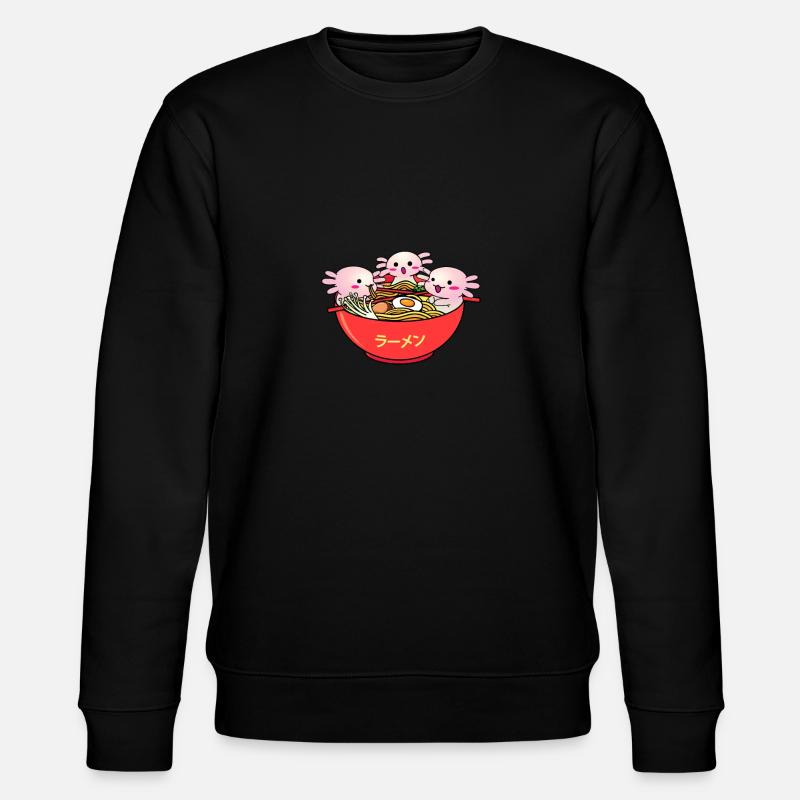 Axolotl Mignon Axolotls Ramen Japonais - Sweat bio CHANGER Stanley/Stella Unisexe - noir