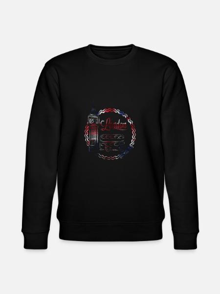 London - Stanley/Stella CHANGER Unisex Organic Sweatshirt - black