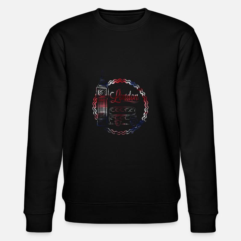 Londres - Sweat bio CHANGER Stanley/Stella Unisexe - noir