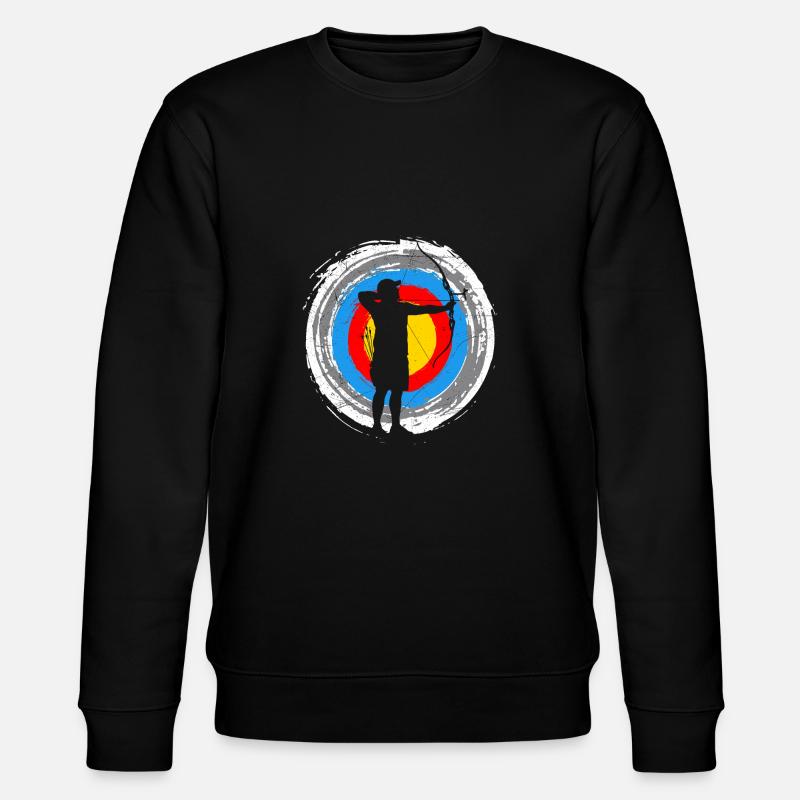 Tir à l’arc Cible Archer - Sweat bio CHANGER Stanley/Stella Unisexe - noir