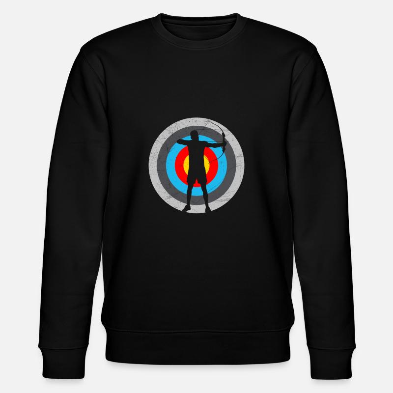 Tir à l’arc Cible Archer - Sweat bio CHANGER Stanley/Stella Unisexe - noir