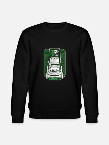 Gärtner Mähen Geschenk Gartenbau Rasenmäher - Stanley/Stella Unisex Bio-Sweatshirt CHANGER - Schwarz