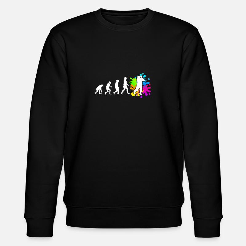 Paintball Evolution Paintballer - Sweat bio CHANGER Stanley/Stella Unisexe - noir