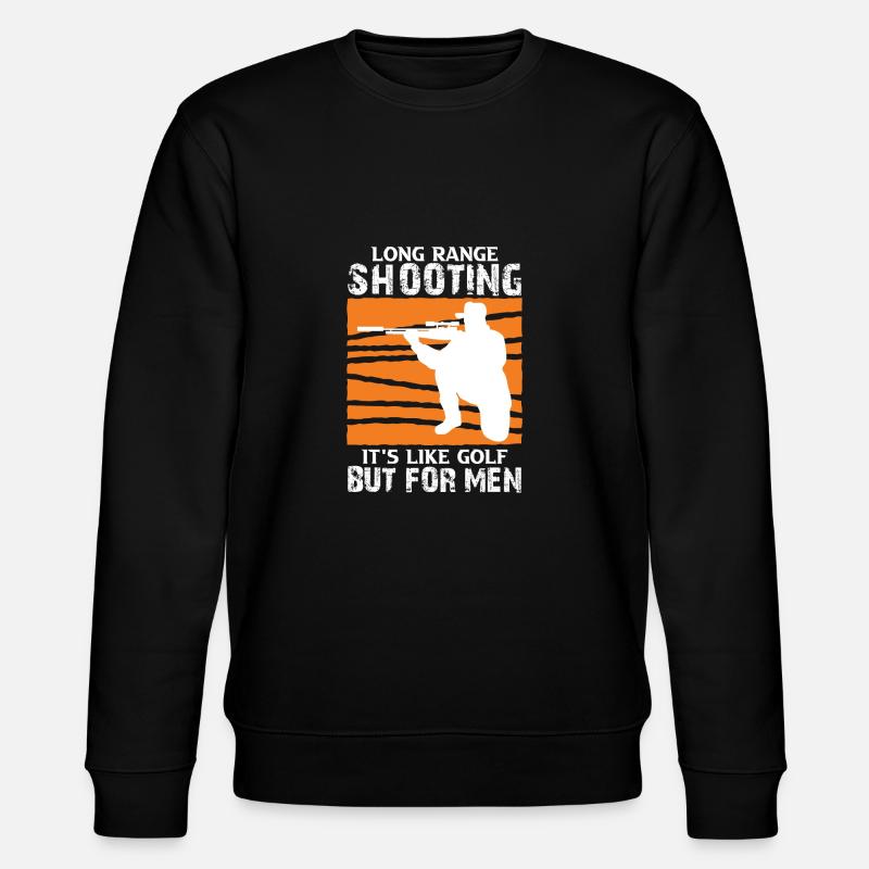 Long Range Shooting - Stanley/Stella CHANGER Unisex Organic Sweatshirt - black