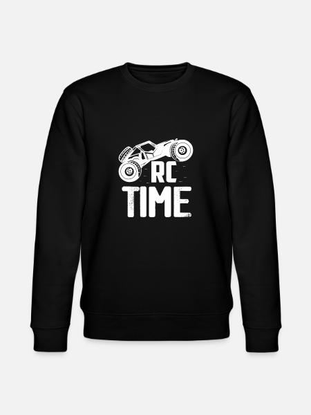 RC Time Remote Control Model Car - Stanley/Stella CHANGER Unisex Organic Sweatshirt - black