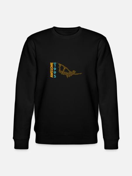 Awesome since 1995. Wakeboard Lifestyle - Stanley/Stella CHANGER Unisex Organic Sweatshirt - black