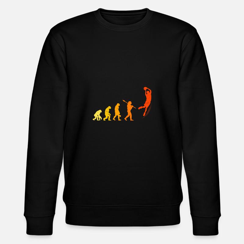 Basketballer Evolution Monkey Basketball - Sweat bio CHANGER Stanley/Stella Unisexe - noir
