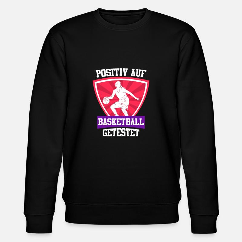 Testé positif au basketball féminin - Sweat bio CHANGER Stanley/Stella Unisexe - noir