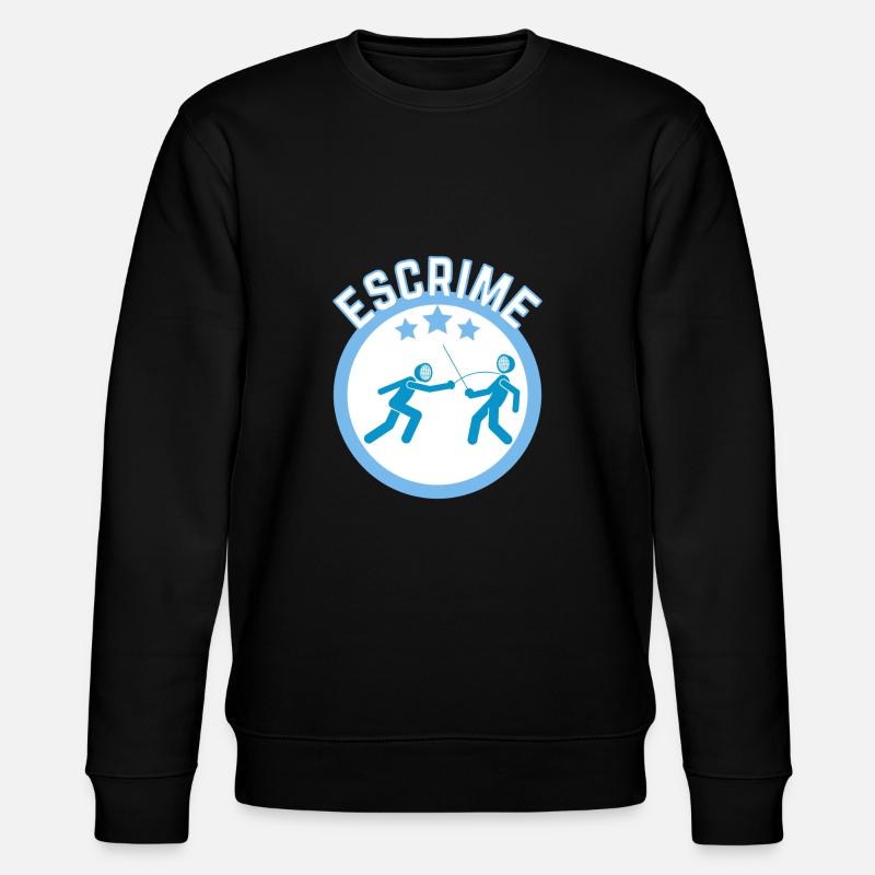 Fechtspiel - Stanley/Stella Unisex Bio-Sweatshirt CHANGER  - Schwarz