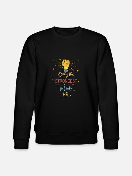 Human Resources Motivational Quota - Stanley/Stella CHANGER Unisex Organic Sweatshirt - black